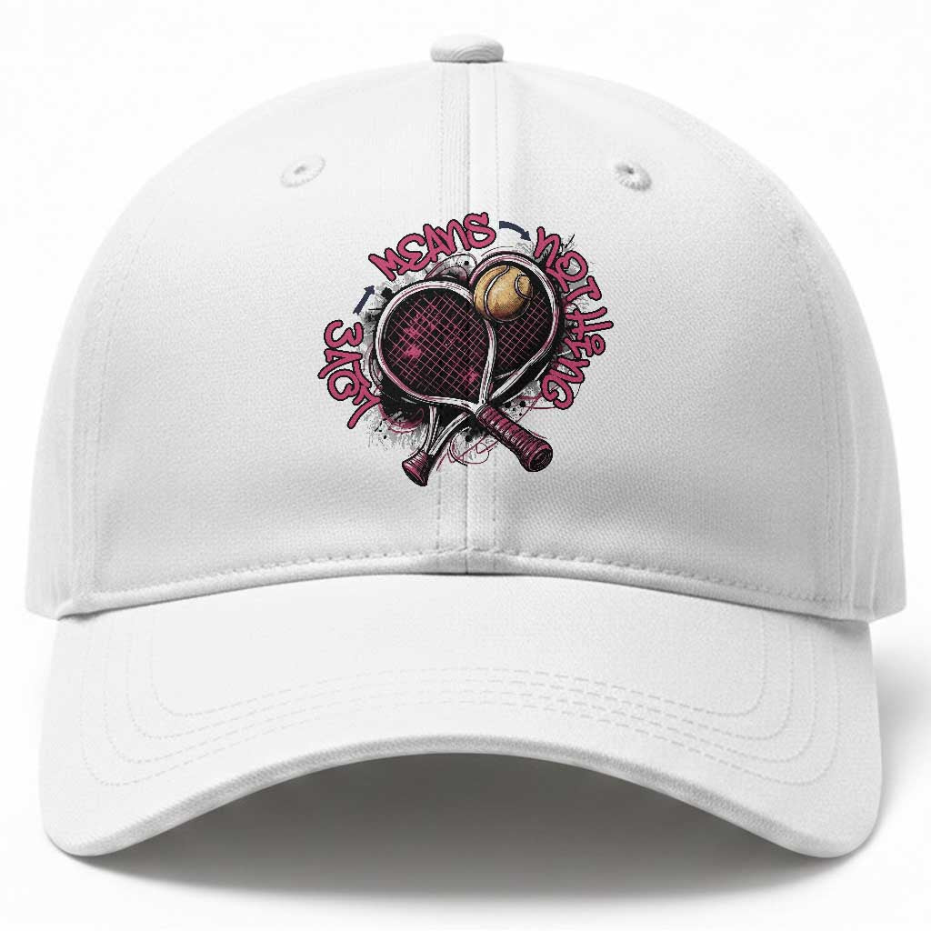 Love Means Nothing Baseball Cap Tennis Lovers