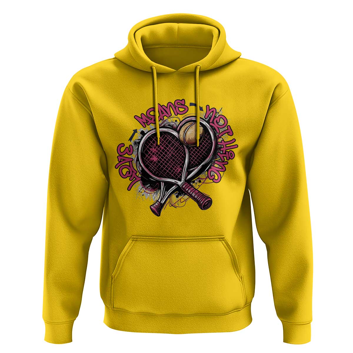 Love Means Nothing Hoodie Tennis Lovers - Wonder Print Shop