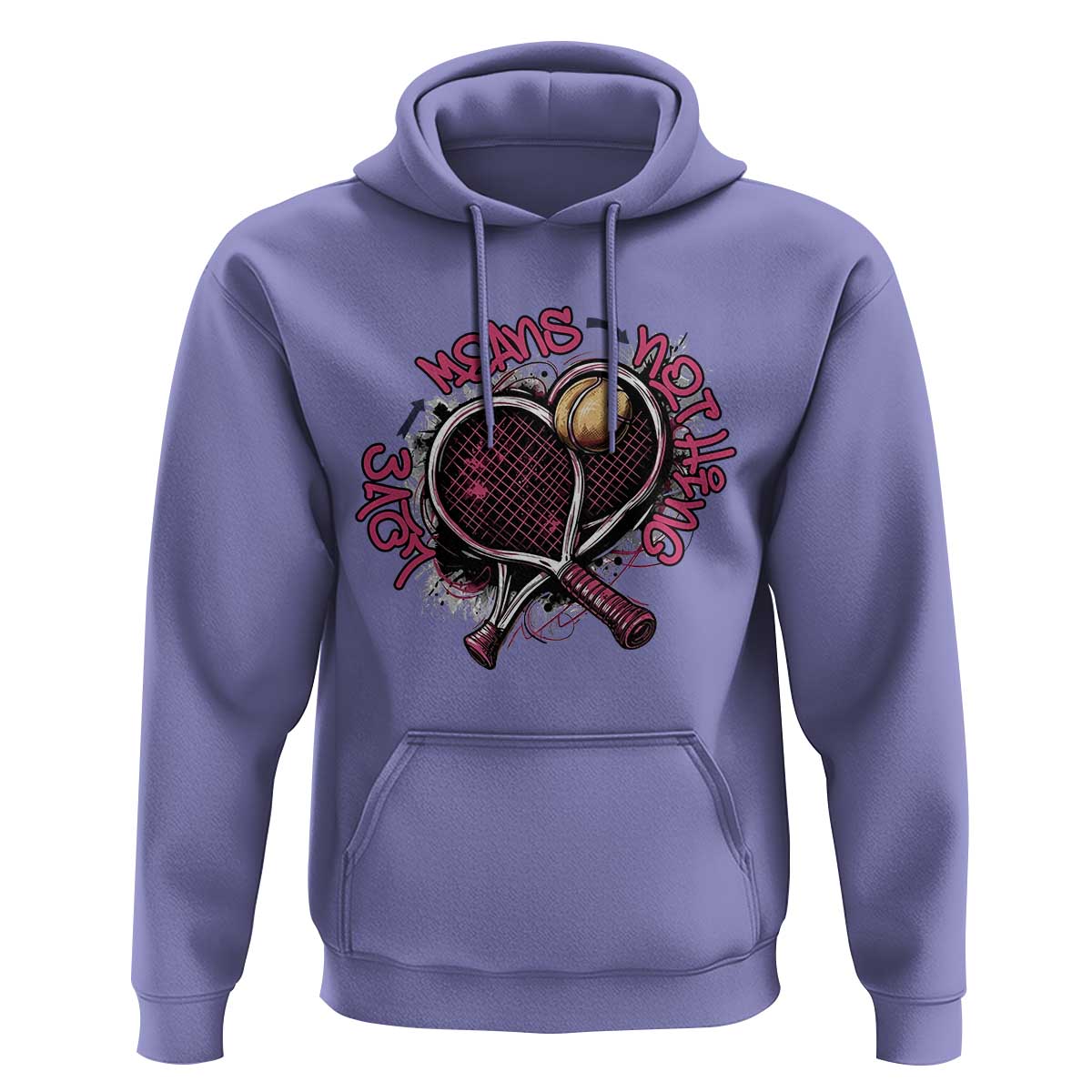 Love Means Nothing Hoodie Tennis Lovers - Wonder Print Shop