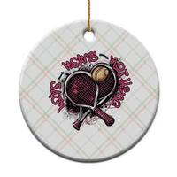Love Means Nothing Ceramic Ornament Tennis Lovers - Wonder Print Shop