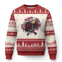 Love Means Nothing Ugly Christmas Sweater Tennis Lovers - Wonder Print Shop