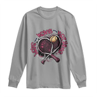 Love Means Nothing Long Sleeve Shirt Tennis Lovers - Wonder Print Shop