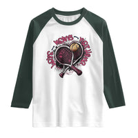 Love Means Nothing Raglan Shirt Tennis Lovers - Wonder Print Shop