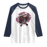 Love Means Nothing Raglan Shirt Tennis Lovers - Wonder Print Shop