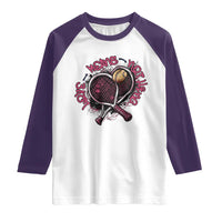Love Means Nothing Raglan Shirt Tennis Lovers - Wonder Print Shop