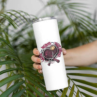 Love Means Nothing Skinny Tumbler Tennis Lovers - Wonder Print Shop