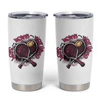 Love Means Nothing Tumbler Cup Tennis Lovers - Wonder Print Shop