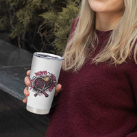 Love Means Nothing Tumbler Cup Tennis Lovers - Wonder Print Shop