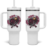 Love Means Nothing Tumbler With Handle Tennis Lovers - Wonder Print Shop