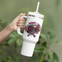 Love Means Nothing Tumbler With Handle Tennis Lovers - Wonder Print Shop