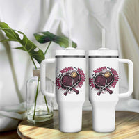 Love Means Nothing Tumbler With Handle Tennis Lovers - Wonder Print Shop