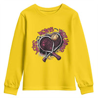 Love Means Nothing Youth Sweatshirt Tennis Lovers - Wonder Print Shop