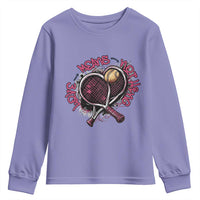 Love Means Nothing Youth Sweatshirt Tennis Lovers - Wonder Print Shop