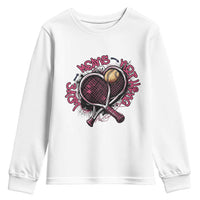 Love Means Nothing Youth Sweatshirt Tennis Lovers - Wonder Print Shop