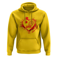 Love Means Nothing To A Tennis Player Hoodie Valentines Day Gift - Wonder Print Shop