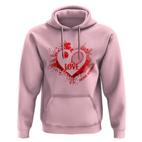 Love Means Nothing To A Tennis Player Hoodie Valentines Day Gift - Wonder Print Shop