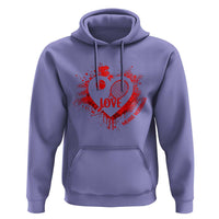 Love Means Nothing To A Tennis Player Hoodie Valentines Day Gift - Wonder Print Shop
