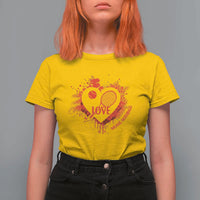 Love Means Nothing To A Tennis Player T Shirt For Women Valentines Day Gift - Wonder Print Shop