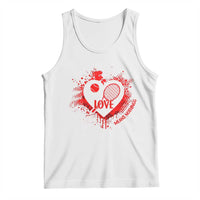 Love Means Nothing To A Tennis Player Tank Top Valentines Day Gift - Wonder Print Shop