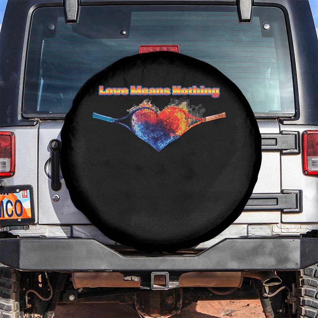 Love Means Nothing Spare Tire Cover Valentines Day Gift - Wonder Print Shop