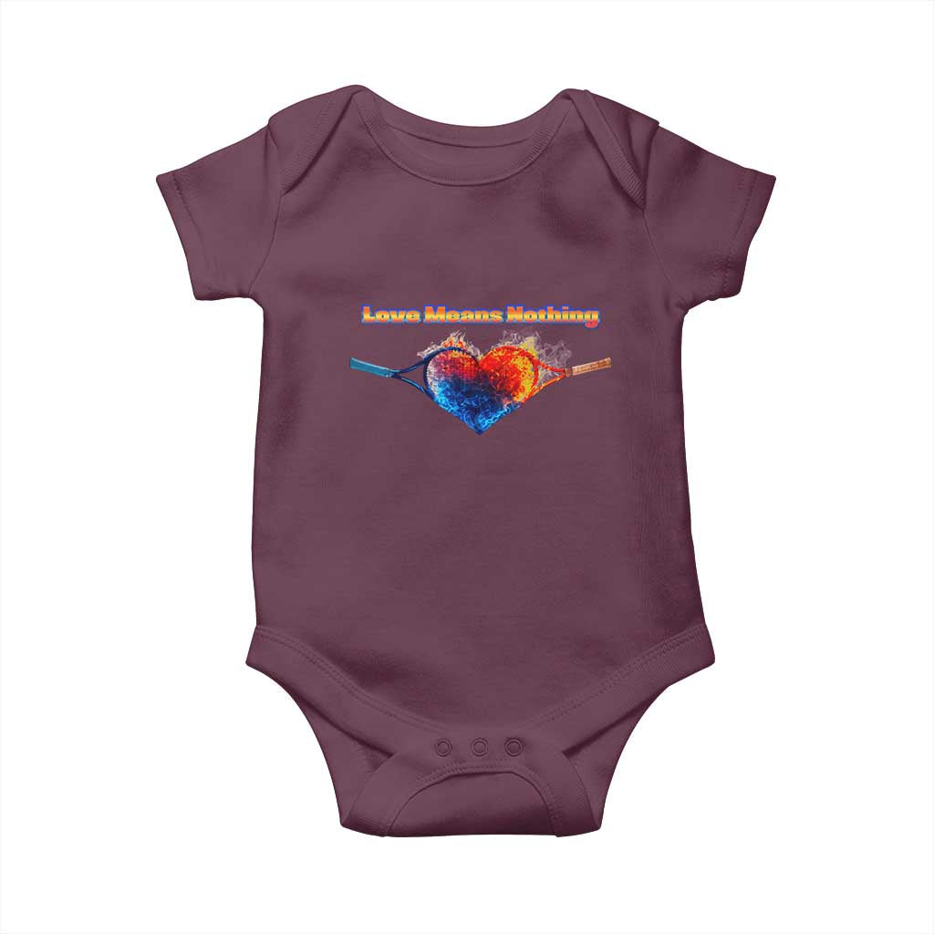 Love Means Nothing Baby Onesie Valentines Day Gift - Wonder Print Shop