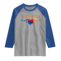 Love Means Nothing Raglan Shirt Valentines Day Gift - Wonder Print Shop