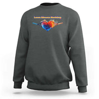 Love Means Nothing Sweatshirt Valentines Day Gift - Wonder Print Shop