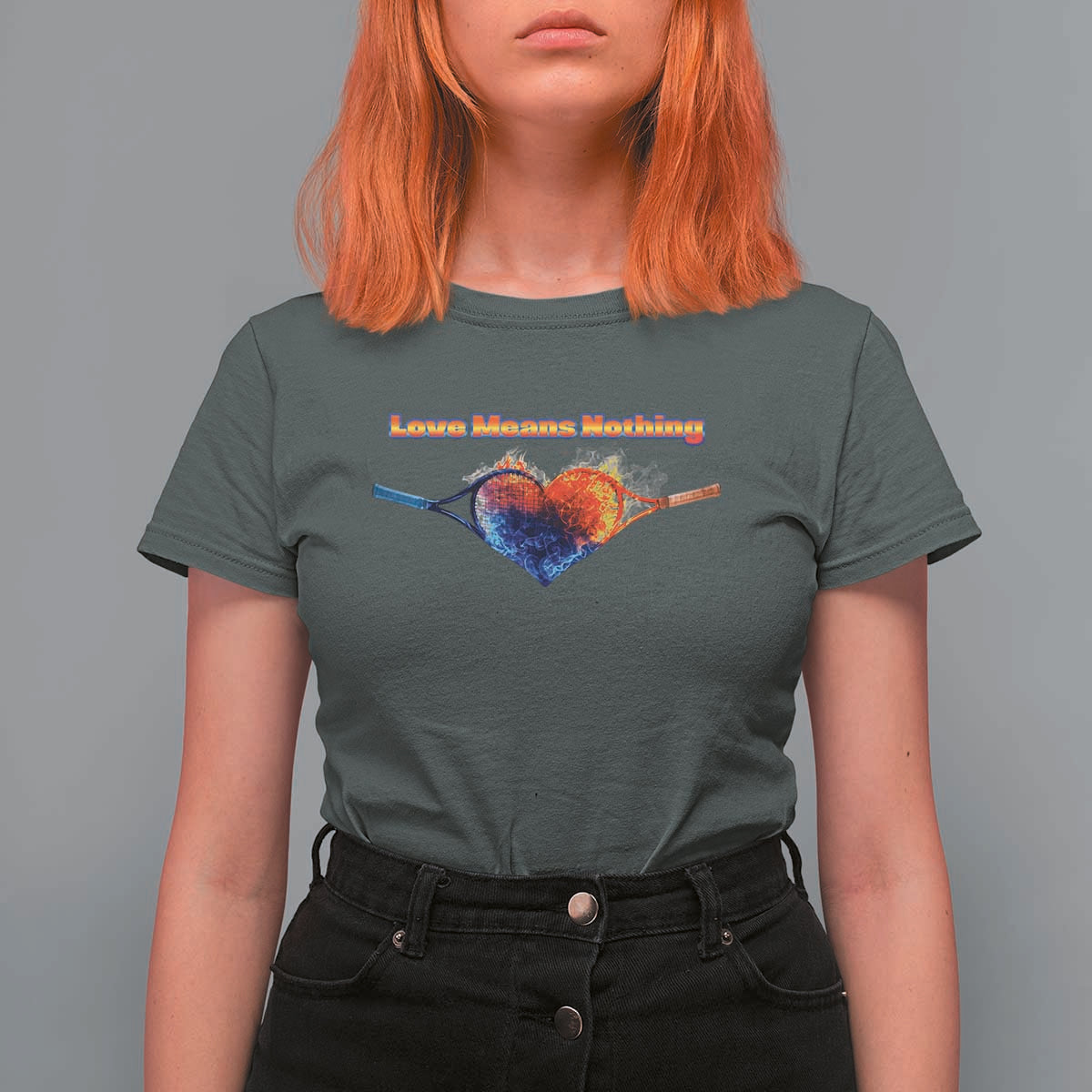 Love Means Nothing T Shirt For Women Valentines Day Gift - Wonder Print Shop
