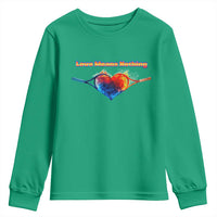 Love Means Nothing Youth Sweatshirt Valentines Day Gift - Wonder Print Shop