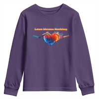 Love Means Nothing Youth Sweatshirt Valentines Day Gift - Wonder Print Shop