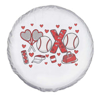 Cute XOXO Tennis Player Spare Tire Cover Valentines Tennis Gift - Wonder Print Shop