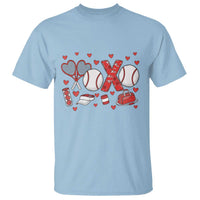 Cute XOXO Tennis Player T Shirt Valentines Tennis Gift - Wonder Print Shop