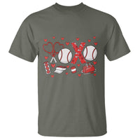 Cute XOXO Tennis Player T Shirt Valentines Tennis Gift - Wonder Print Shop
