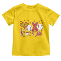 Cute XOXO Tennis Player Toddler T Shirt Valentines Tennis Gift - Wonder Print Shop