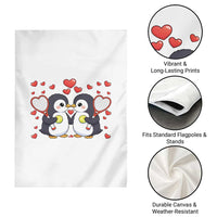 Cute XOXO Tennis Player Garden Flag Valentines Day Gift - Wonder Print Shop