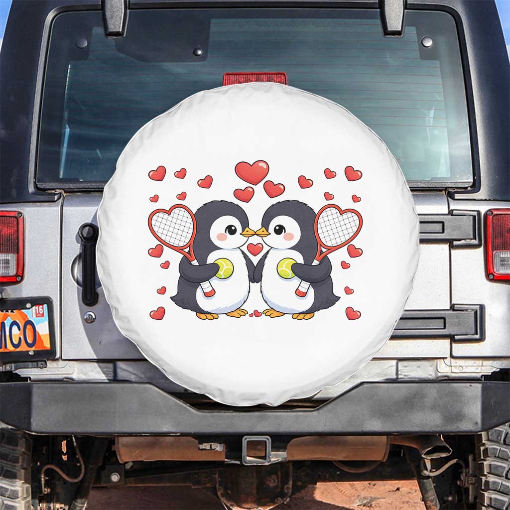 Cute XOXO Tennis Player Spare Tire Cover Valentines Day Gift - Wonder Print Shop