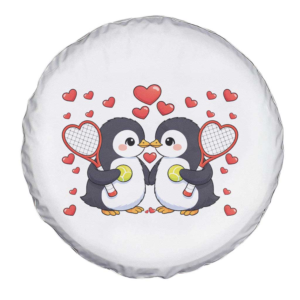 Cute XOXO Tennis Player Spare Tire Cover Valentines Day Gift - Wonder Print Shop