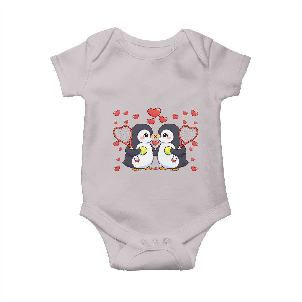 Cute XOXO Tennis Player Baby Onesie Valentines Day Gift - Wonder Print Shop