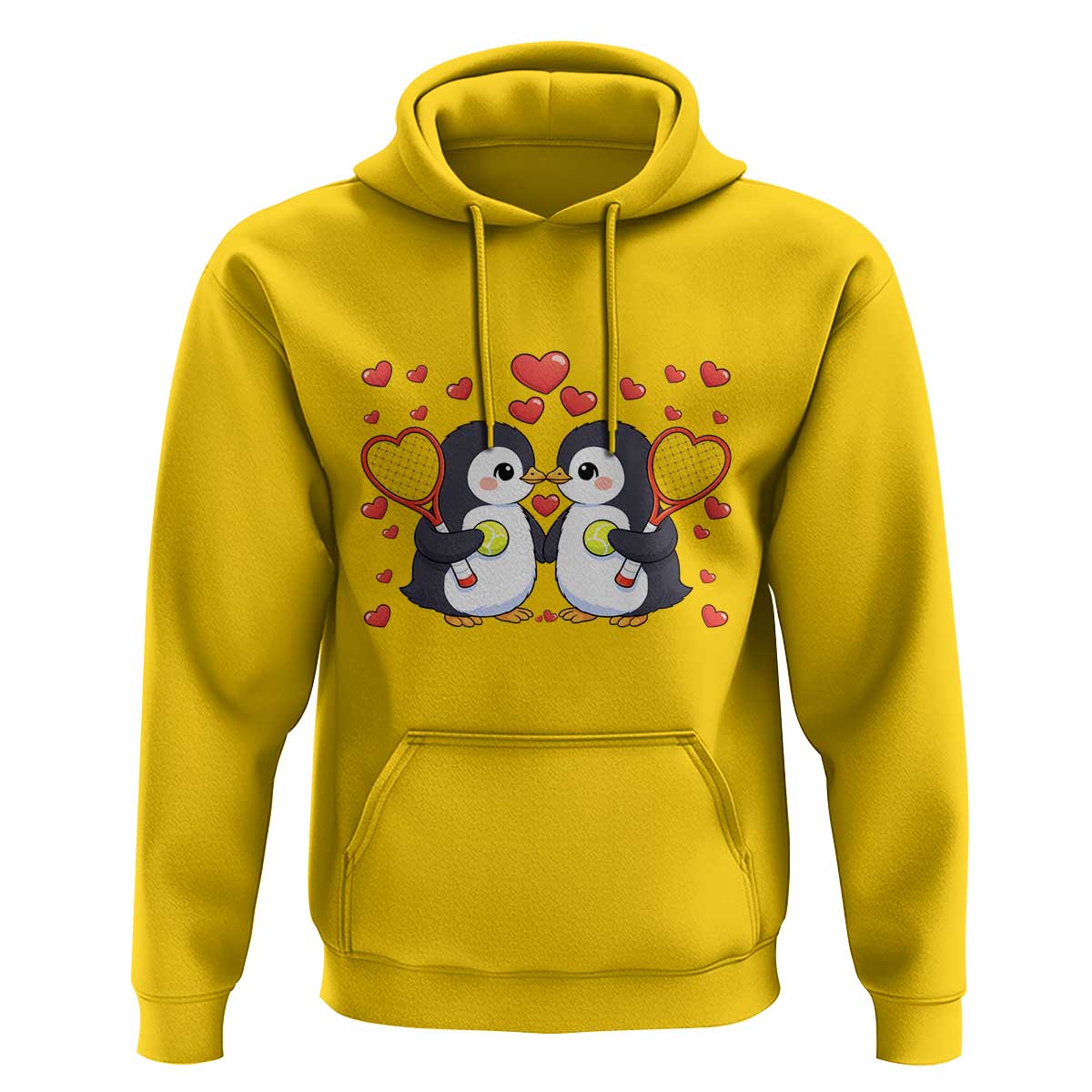 Cute XOXO Tennis Player Hoodie Valentines Day Gift - Wonder Print Shop