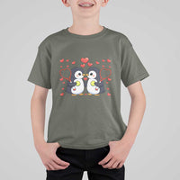 Cute XOXO Tennis Player T Shirt For Kid Valentines Day Gift - Wonder Print Shop