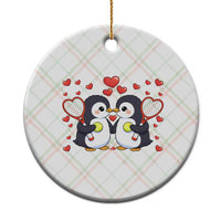 Cute XOXO Tennis Player Ceramic Ornament Valentines Day Gift - Wonder Print Shop