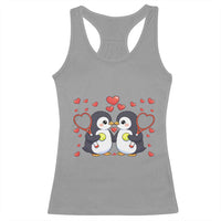 Cute XOXO Tennis Player Racerback Tank Top Valentines Day Gift - Wonder Print Shop