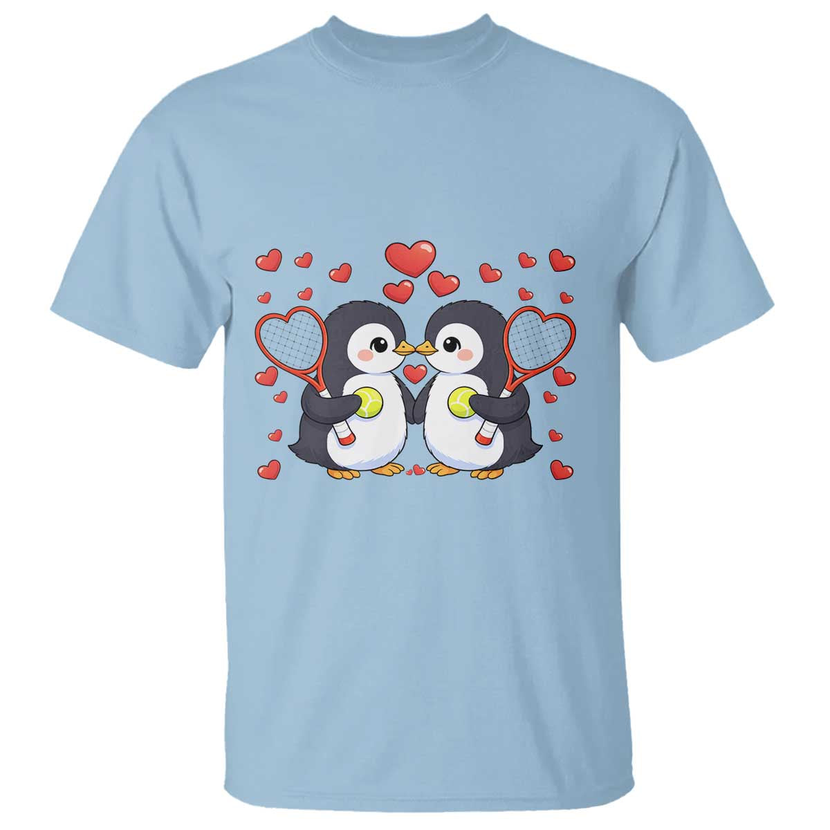 Cute XOXO Tennis Player T Shirt Valentines Day Gift - Wonder Print Shop
