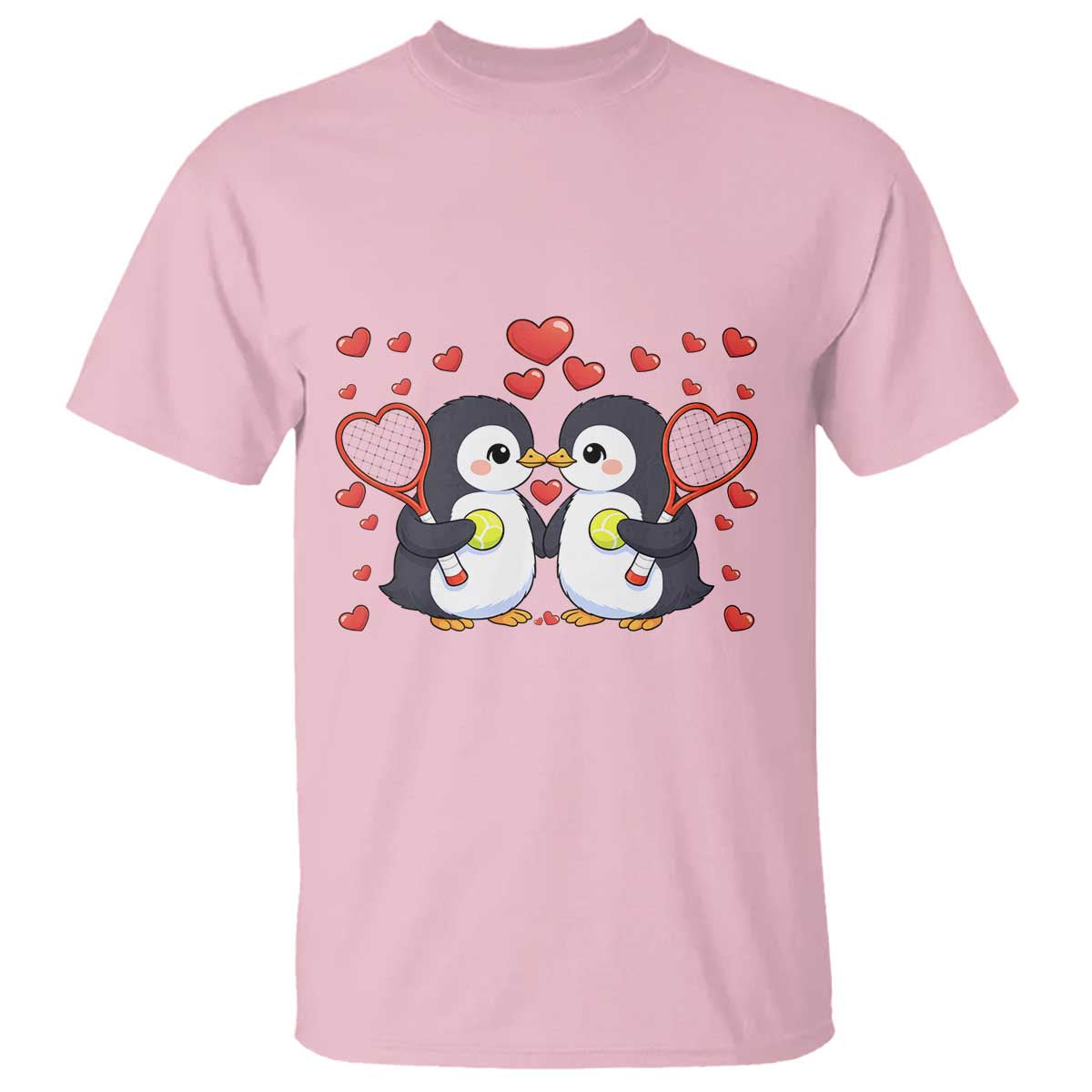 Cute XOXO Tennis Player T Shirt Valentines Day Gift - Wonder Print Shop