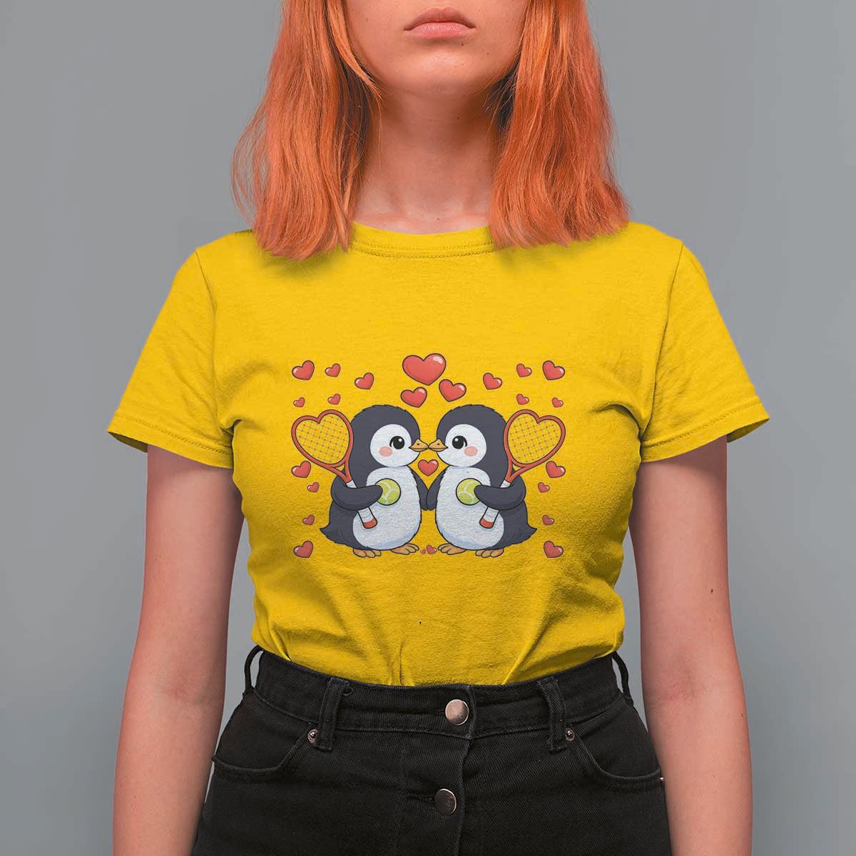 Cute XOXO Tennis Player T Shirt For Women Valentines Day Gift - Wonder Print Shop