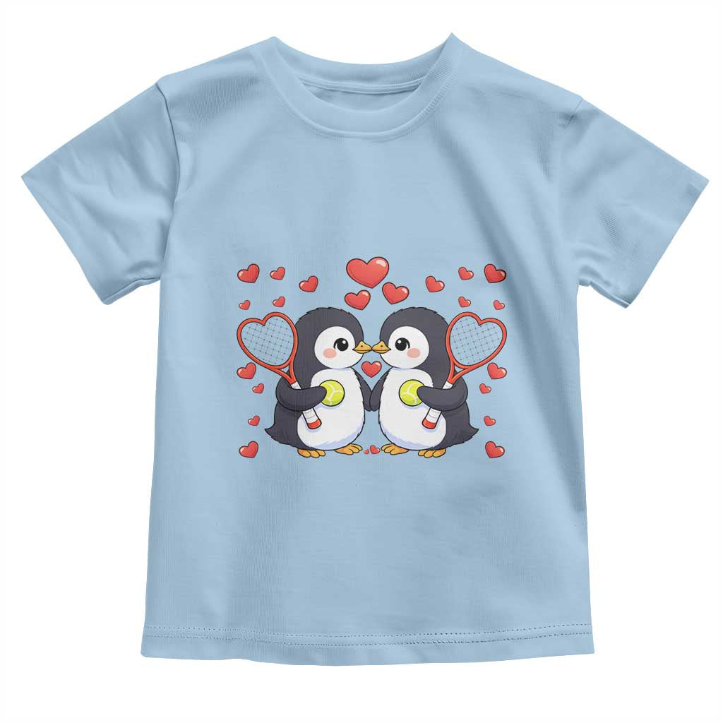 Cute XOXO Tennis Player Toddler T Shirt Valentines Day Gift - Wonder Print Shop