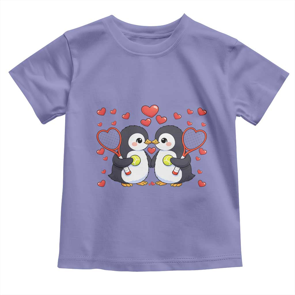 Cute XOXO Tennis Player Toddler T Shirt Valentines Day Gift - Wonder Print Shop