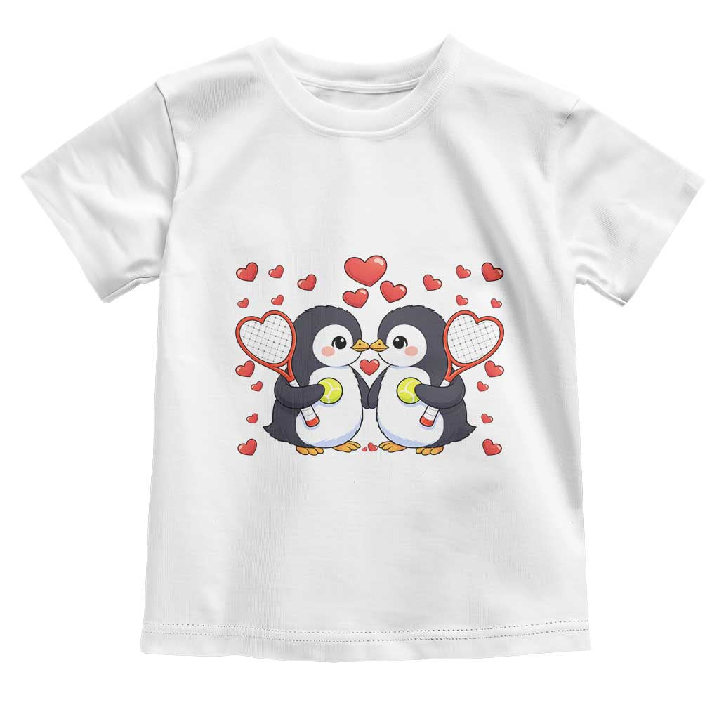 Cute XOXO Tennis Player Toddler T Shirt Valentines Day Gift - Wonder Print Shop
