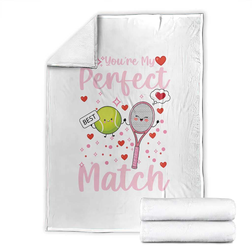 You Are My Perfect Match Throw Blanket - Wonder Print Shop