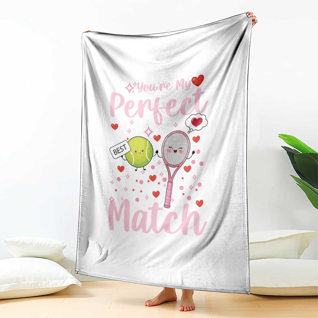 You Are My Perfect Match Throw Blanket - Wonder Print Shop